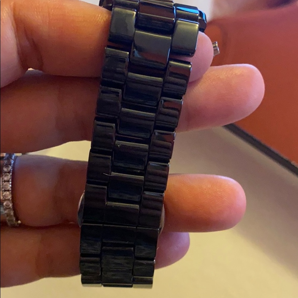 Michael Kors black ceramic watch - Picture 4 of 4